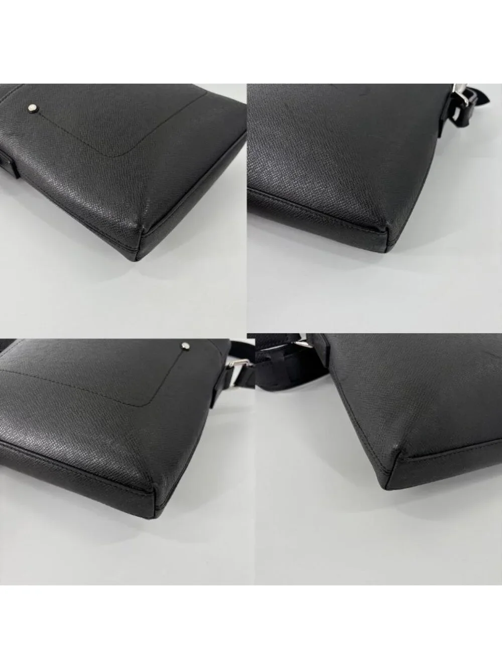 Louis Vuitton Super Taiga Grigori Shoulder Bag Black